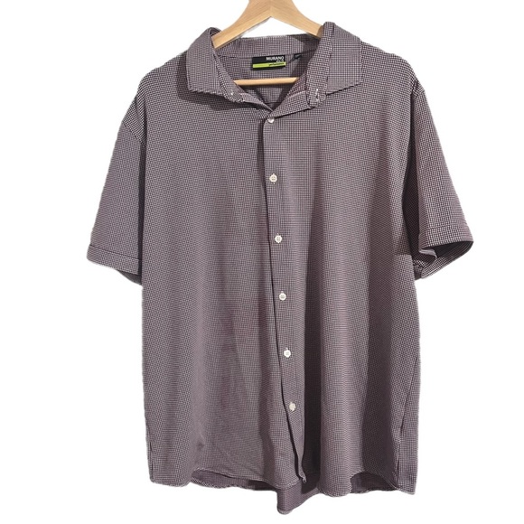 Murano Black and White Casual Button Down Shirt - Picture 1 of 4